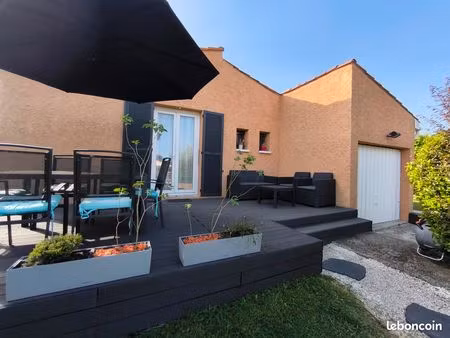 belle maison plain pied entièrement rénovée clé en main sans travaux 4 pièces avec grand j