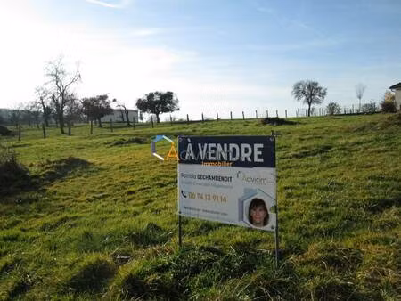 terrain constructible viabilisé à vendre