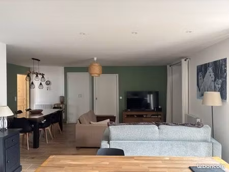 loue t4 - 95 m2 récent meublé -