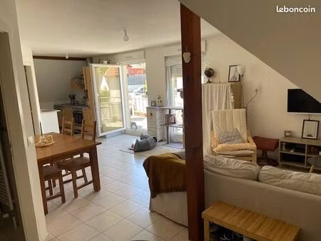 2 pièces 44 m² habitables + double garage