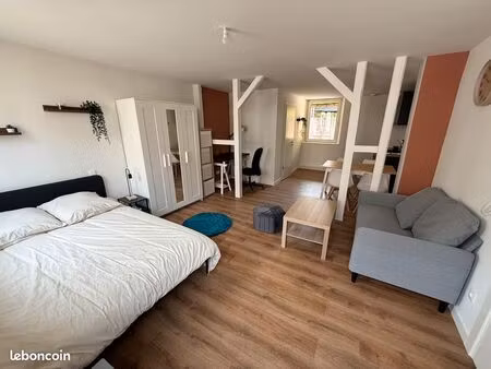 studio meublé spacieux 25 5 m² prêt à vivre – dispo immédiate à strasbourg