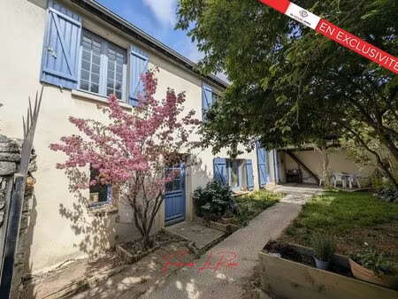 charmante maison familiale en pierre de 163 m² 7 pièces 4 chambres - jardin - terrasse -..