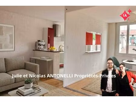 appartement t2 46m² ( 63m² au sol )
