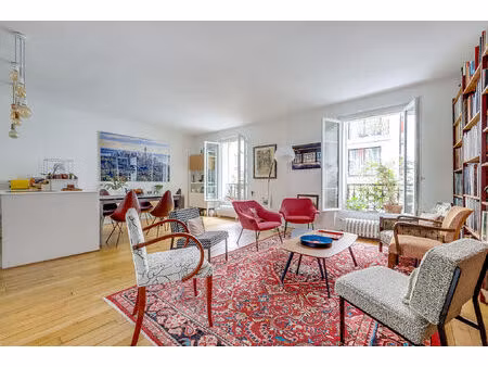 coup de coeur ? appartement familial 120m² traversant  6 pièces ? rue legendre