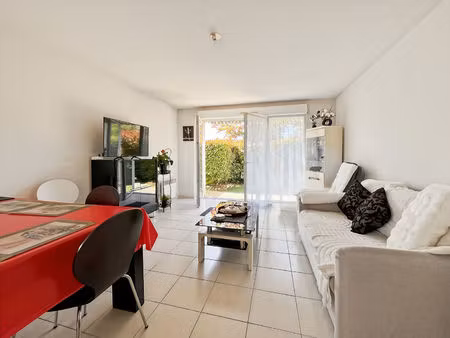 appartement saint-aubin-de-médoc 2 pièces avec jardin et parking 48.25 m2