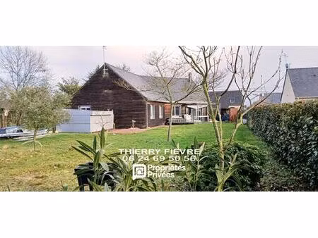 allonnes 49360 maison de plain pied de 6 pièces 4 chambres de 132 m2 sur un terrain de 134