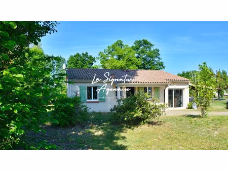 maison de plain-pied  terrain 1305 m2