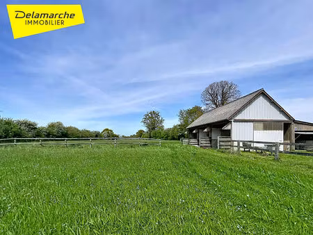 a vendre : terrain agricole avec bâtiment agricole avec 3 boxes