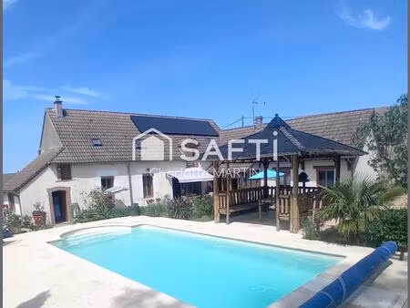 maison de campagne 4 chambres  jardin  piscine