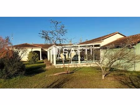 maison 6 pièces plain-pied + piscine + grand terrain avec fruitiers