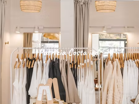 vente habillement  textile 50 m²