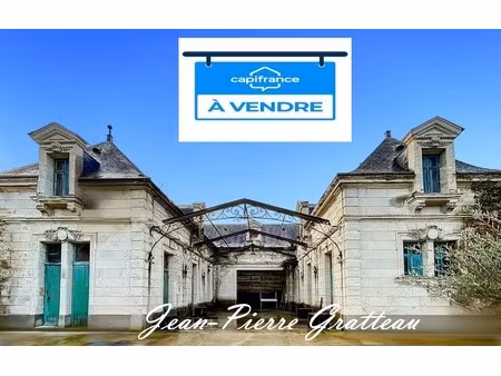 dpt vienne (86)  à vendre chatellerault propriete p10 de 350 m² - terrain de 1 516 00 m²