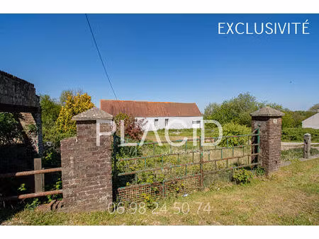 longere 82m² - 2 chambres - 1 bureau - 1 grange- terrain de 13822m²