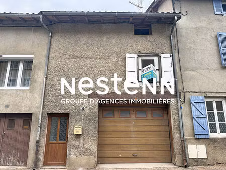 a vendre: centre-ville de thoissey (01140) ? maison de ville avec garage  fort potentiel e