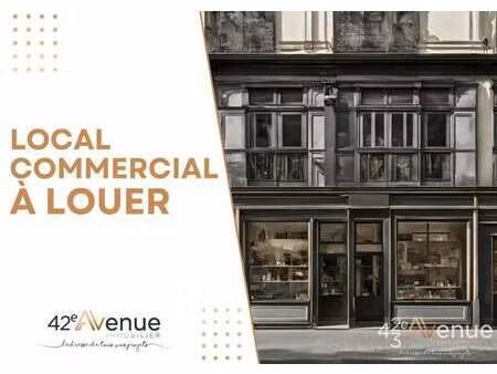 location commerce saint etienne 42000 85m²