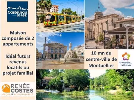 viager occupé - f71-h70 ans - montpellier (34000)