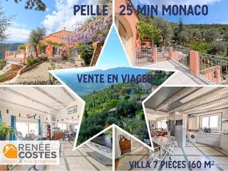 viager occupé - f64-h70 ans - peille (06440)