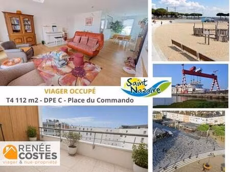 viager occupé - f80-h78 ans - st nazaire (44600)