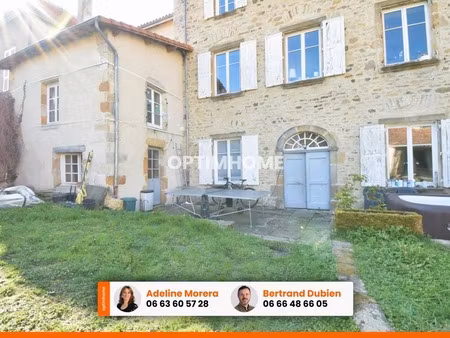 *** exclusivite *** grande maison de ville avec jardin et dependances *** billom 63160 ***