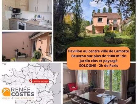 viager occupé - f84 ans - lamotte beuvron (41600)