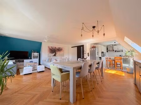 grand appartement duplex 3/4 pièces  avec garage double  centre ville