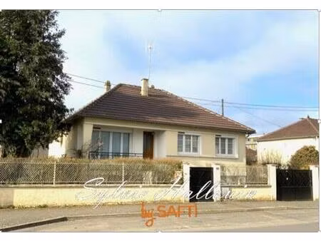 pavillon 80m2 ss sol 3 chambres  jardin