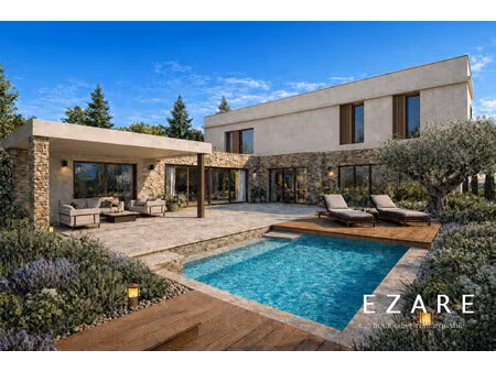 villa contemporaine 1000m2 de terrain