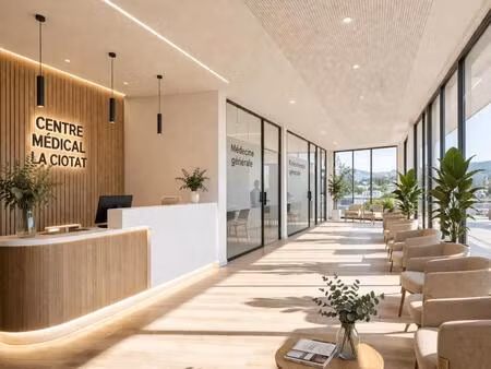 rare – local médical neuf 97 m² 85m2 et 67m2 – la ciotat – parki