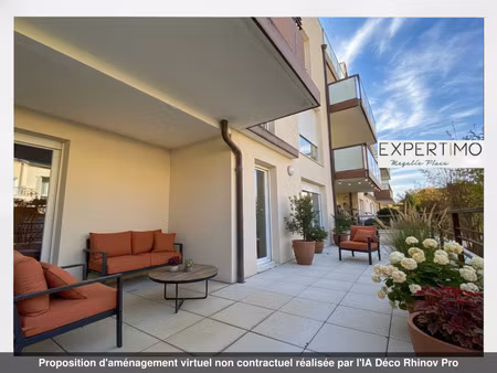 centre ville avec terrasse 36 m² à chassieu