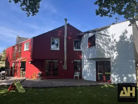 brest-croix rouge- maison d'architecte - ossature bois - 200 m2