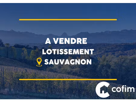achat terrain 516m² sauvagnon 64230
