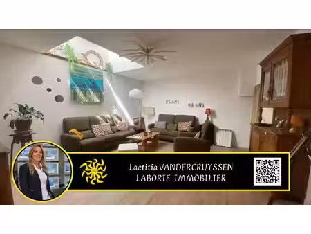a vendre paraza maison de village t4 de 108 m2 avec terras