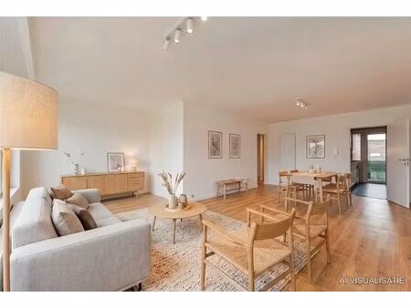 epc b! prachtig gerenoveerd appartement in doodlopende straat zonder bovenburen