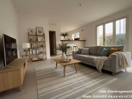 angouleme (16000) : appartement 48m2 t2 lumineux avec parking