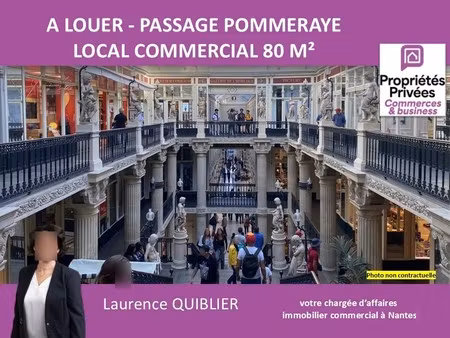 location commerce nantes 44000 80m²