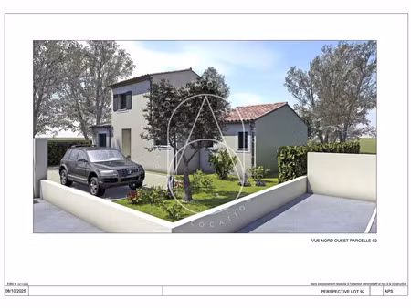 vente terrain 470 m² lattes (34970)