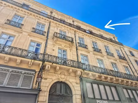 rare duplex en dernier étage  125 m²  4 chambres  ascenseur  balcons français  éléments...