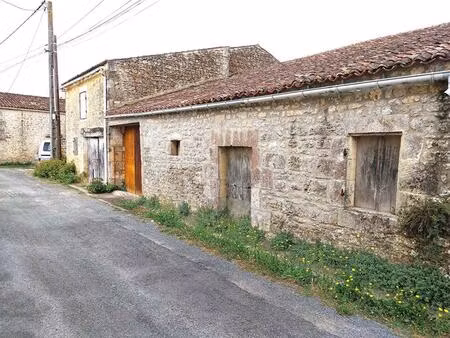 saint savinien 17350 dépendance en pierre à réhabiliter 225 m²