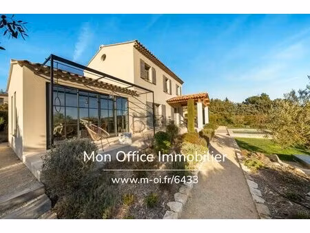 référence : 6433-anc - bastide moderne à pied de lourmarin