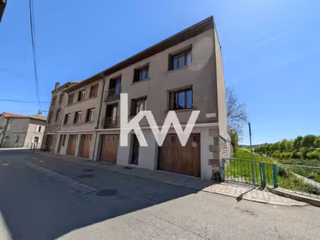 immeuble - 240 m2 - terrasses - garages - saint bonnet le châte