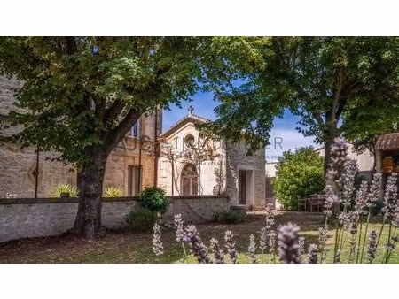 ancien prieuré en pierre avec chapelle - 6 chambres  maison