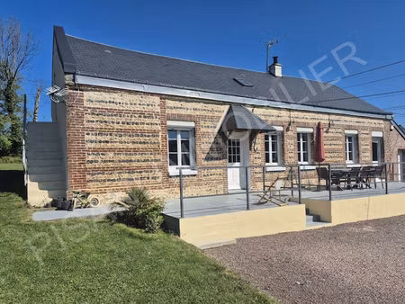 vente maison 6 pièces 117 m² à heuqueville (76280)  295 000 €