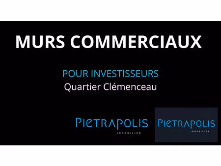 murs commerciaux à vendre