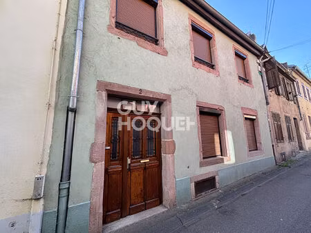 maison de ville à rénover fort potentiel au coeur de sélestat