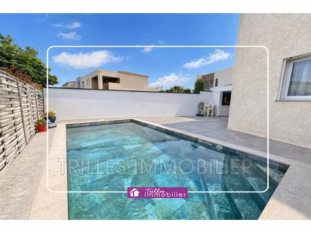 vente maison 6 pièces 128 m² à théza (66200)  382 000 €