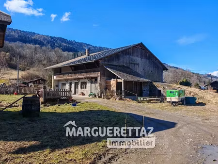 vente ferme 4 pièces 110 m² à la rivière-enverse (74440)  320 000 €