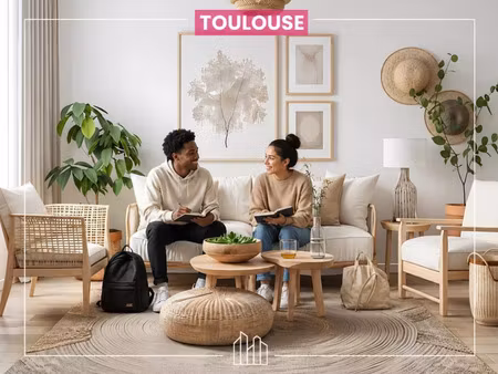 vente appartement neuf 3 pièces 66m2 toulouse - 390000 € - surface privée