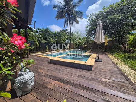 villa d'exception et familiale à montabo - la rareté du marché cayennais t5 pièce(s)