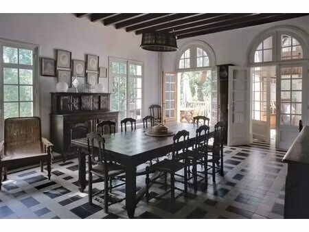 authentique villa basco-landaise des années 30 sur parc arboré d