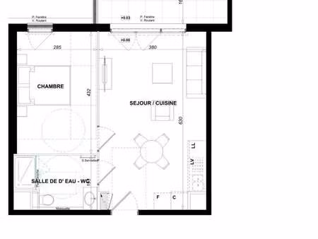 vente appartement 2 pièces à antibes (06160) : à vendre 2 pièces / 41m² antibes